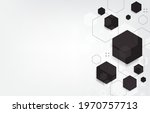 geometric vector white... | Shutterstock .eps vector #1970757713