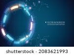 abstract creative display... | Shutterstock .eps vector #2083621993