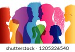 students. young people.... | Shutterstock .eps vector #1205326540