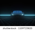 autopilot driverless vehicle  ... | Shutterstock . vector #1109725820