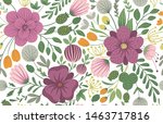 Vector Floral Seamless...