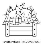 vector black and white wooden... | Shutterstock .eps vector #2129930423