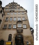 Small photo of Nuremberg, Germany: March 2, 2019, Building of the City Museum Nuremberg at Fembo's House built between 1591 and 1596 at the foot of the Imperial Castle is many-faceted