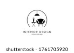 interior room  furniture... | Shutterstock .eps vector #1761705920