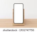 Smartphone Frame With Blank...