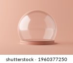 cantaloupe color studio with... | Shutterstock . vector #1960377250