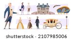 18th century. old style... | Shutterstock .eps vector #2107985006