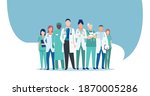 vector of a medical staff ... | Shutterstock .eps vector #1870005286