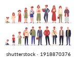 people in different ages vector ... | Shutterstock .eps vector #1918870376