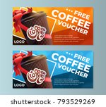 coffee to go free coffee... | Shutterstock .eps vector #793529269