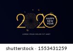 Happy New Year 2020 Typography...