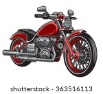 Vector Illustration Of Red...