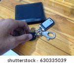 hurry car key | Shutterstock . vector #630335039
