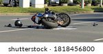 Accident with motorcycle at a...