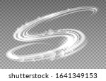 abstract swirl trail.... | Shutterstock .eps vector #1641349153