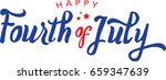 Calligraphic Fourth Of July...