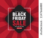 black friday sale vector | Shutterstock .eps vector #1147666880