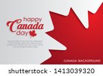 Happy Canada Day Background...