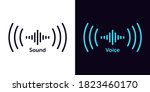 Sound Wave Icon For Voice...