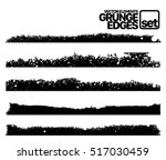 hand drawn edges pattern... | Shutterstock .eps vector #517030459