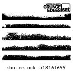 hand drawn edges pattern... | Shutterstock .eps vector #518161699