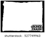 grunge frame   abstract texture.... | Shutterstock .eps vector #527749963