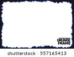 grunge frame texture. stock... | Shutterstock .eps vector #557165413