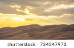 Sky And Stars At Night Above The Desert Landscape In Colorado Image Free Stock Photo Public