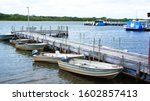 Wooden Boats Parking At The...