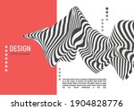 black and white design. pattern ... | Shutterstock .eps vector #1904828776