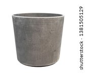 Empty Ceramic Gray Flower Pot...