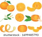 Orange Mandarin Fruit Unpeeled...