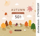 autumn shopping event... | Shutterstock .eps vector #1794583189