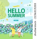 summer shopping event... | Shutterstock .eps vector #2156315203