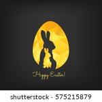 Happy Easter Greeting Card In...