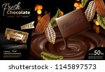Premium Chocolate Ads In 3d...
