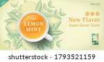 Lemon Mint Tea Banner Ads With...