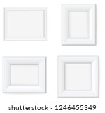 set presentation square picture ... | Shutterstock .eps vector #1246455349