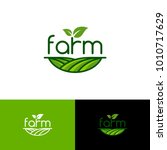 farm logo template | Shutterstock .eps vector #1010717629
