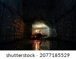 Small photo of Massive Excavation Underground Mine with Jumbo Drill
