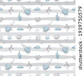 sealife striped background.... | Shutterstock . vector #1939750579