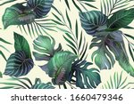 seamless vector pattern with... | Shutterstock .eps vector #1660479346