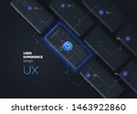 user experience. user interface.... | Shutterstock .eps vector #1463922860