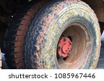 Large Truck Wheels With Clay...