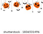 halloween party  background... | Shutterstock .eps vector #1836531496