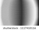 gradient halftone dots pattern... | Shutterstock .eps vector #1117410116