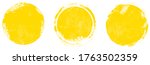 circle grunge stamp set. round... | Shutterstock .eps vector #1763502359