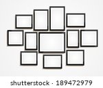 picture frame vector. photo art ... | Shutterstock .eps vector #189472979