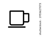 mug icon vector illustration.... | Shutterstock .eps vector #1953627073