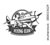 Airplane Club Vector...